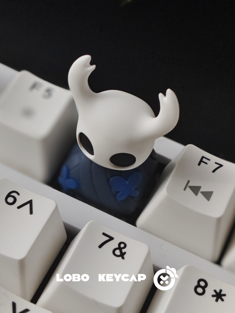 [In Stock] Hollow Knight Translucent Resin Artisan Keycap
