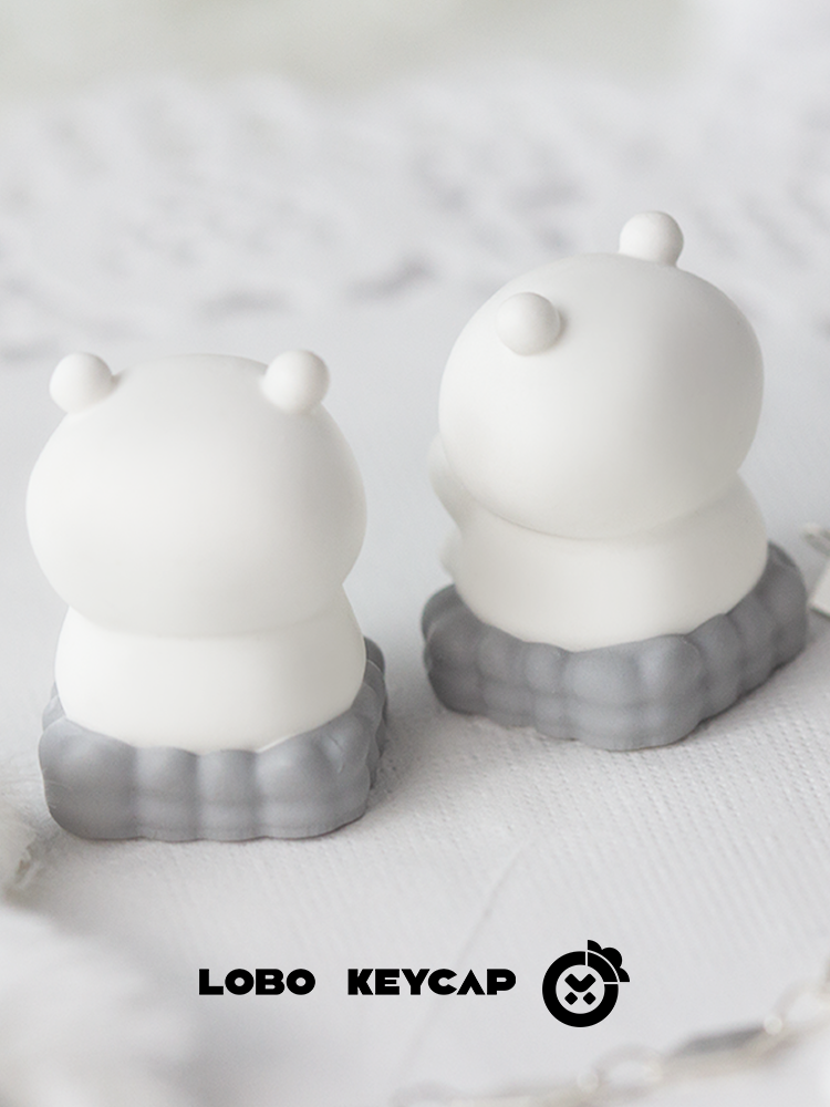 [In Stock] Nagano Joke Bear Resin Artisan Keycap