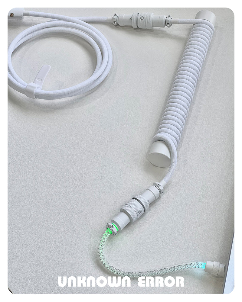 [In Stock] Z47 USB-C RGB Aviator Handmade Coiled Cable