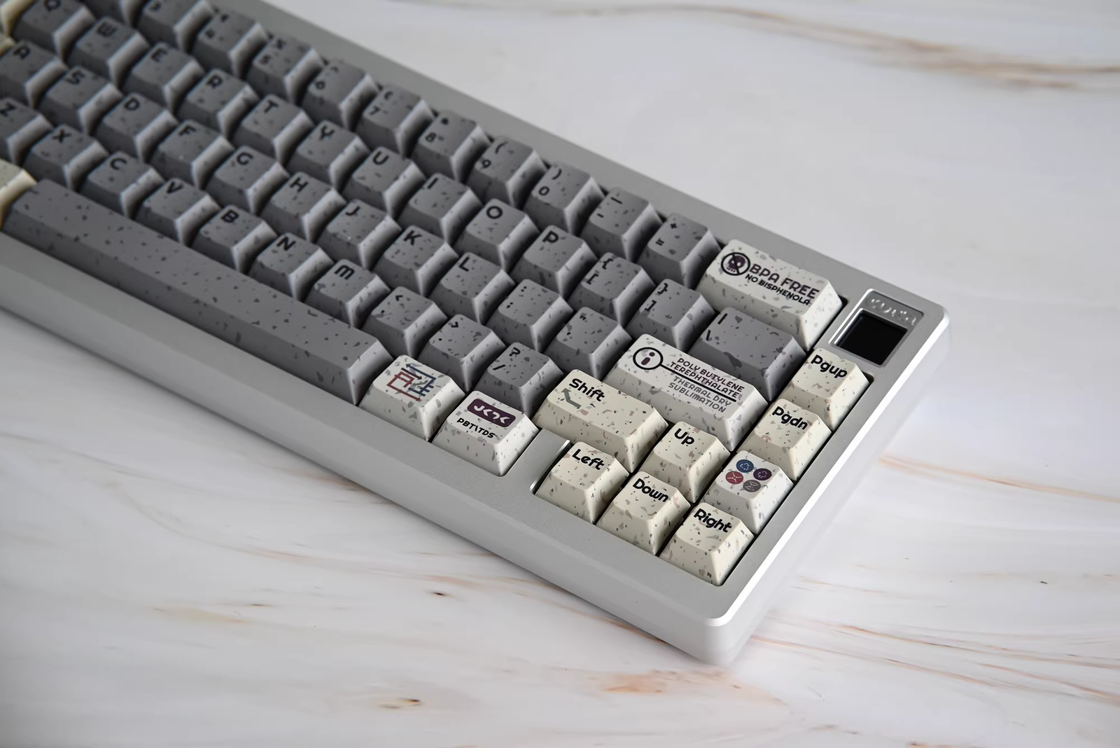 [In Stock] JKDK Regenerate Keycaps Set ,Cherry Profile ,PBT  ,Complete Set, 5-Side Dye Sublimation