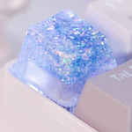 [In Stock] Translucent Glitter Dream Artisan Keycaps