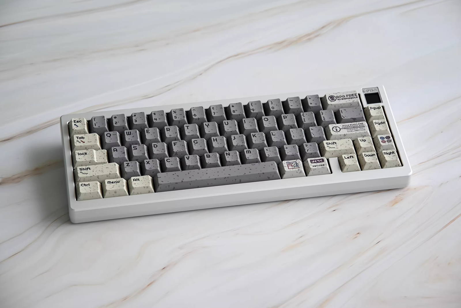 [In Stock] JKDK Regenerate Keycaps Set ,Cherry Profile ,PBT  ,Complete Set, 5-Side Dye Sublimation