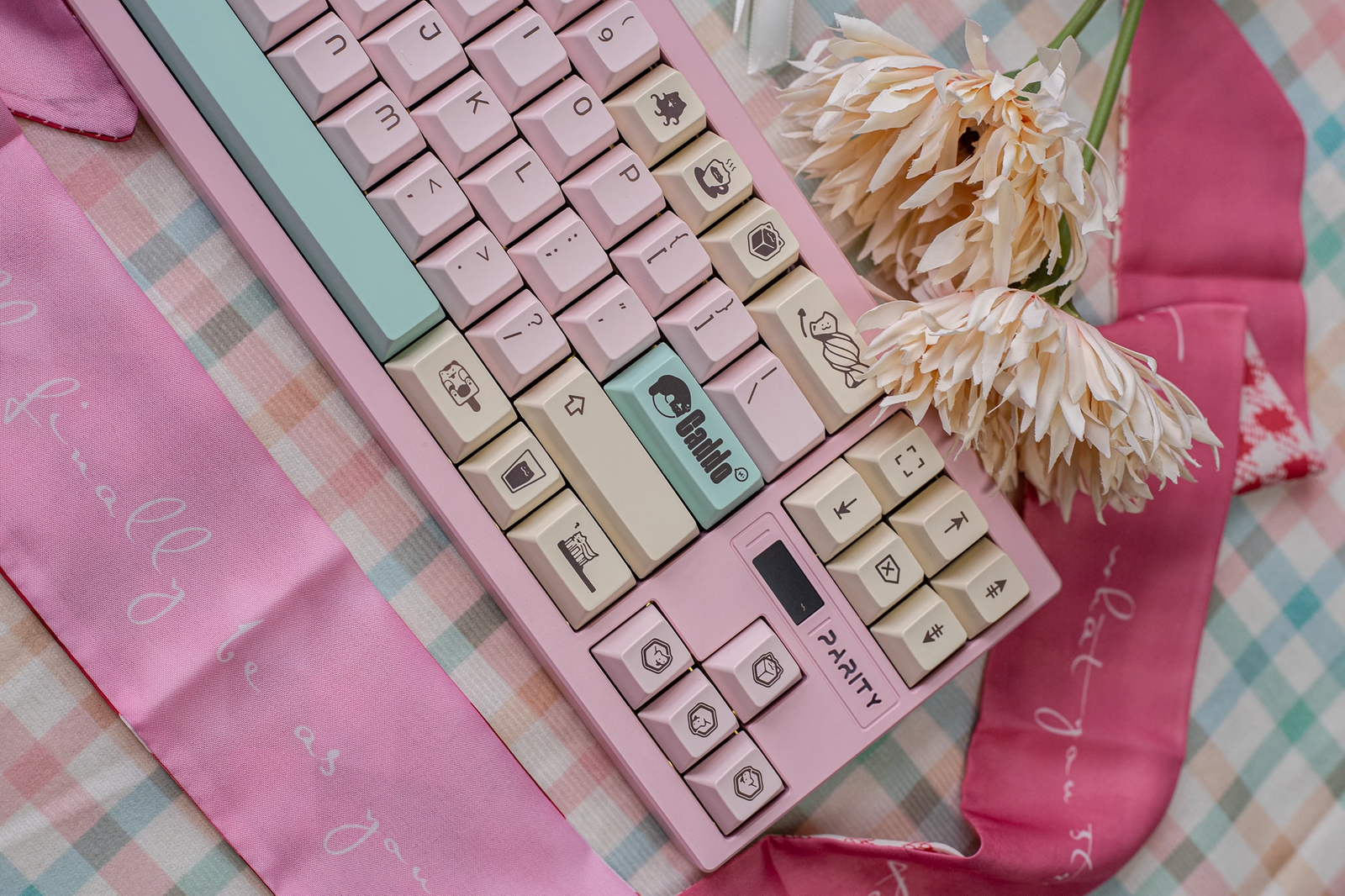 [In Stock] Caddo Cherry Profile Dye Sublimation PBT Keycaps