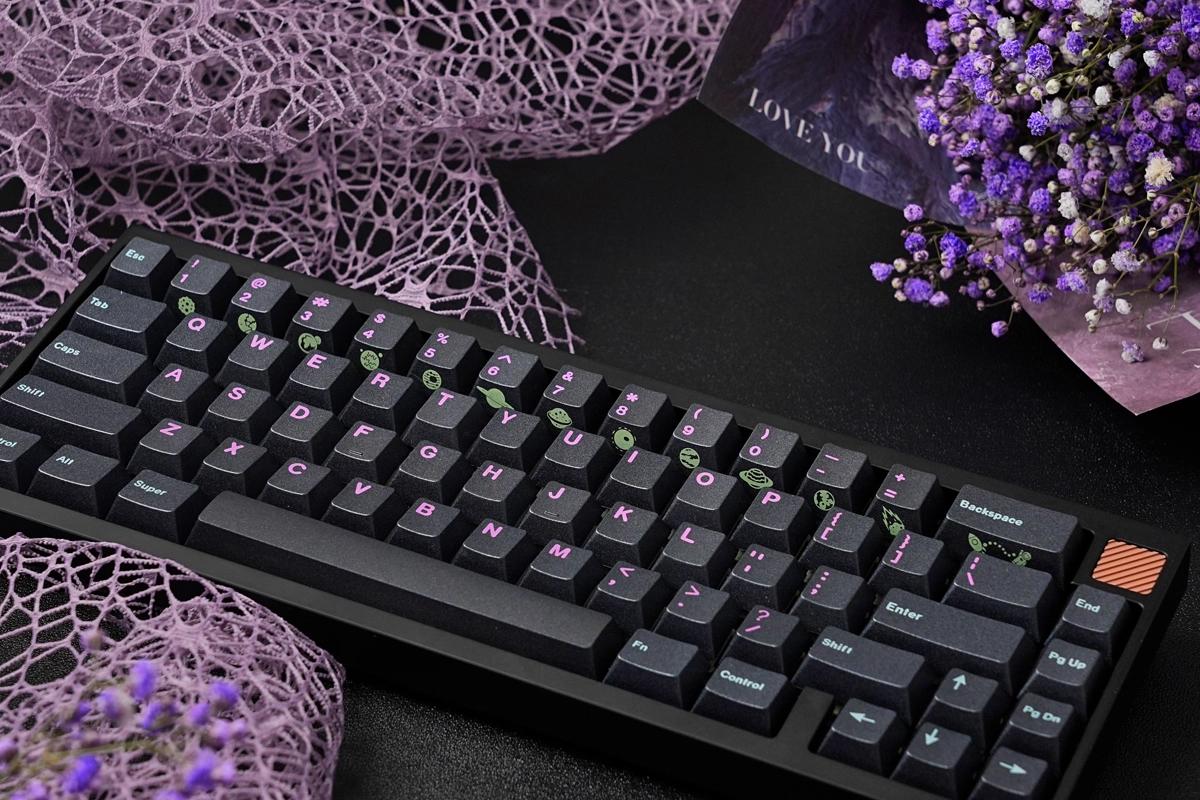 [In Stock] Wandering Planet Dye Subliamtion PBT Cherry Profile Keycaps