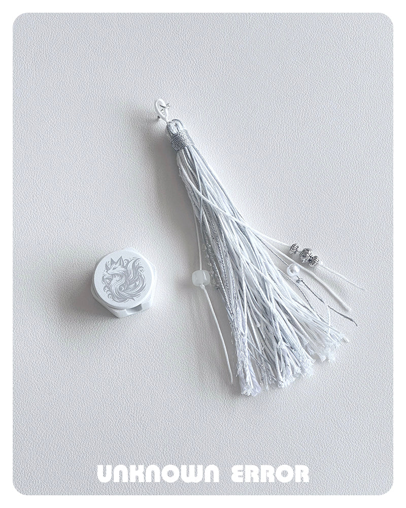 [In Stock] White Fox USB-C RGB Aviator Handmade Coiled Cable
