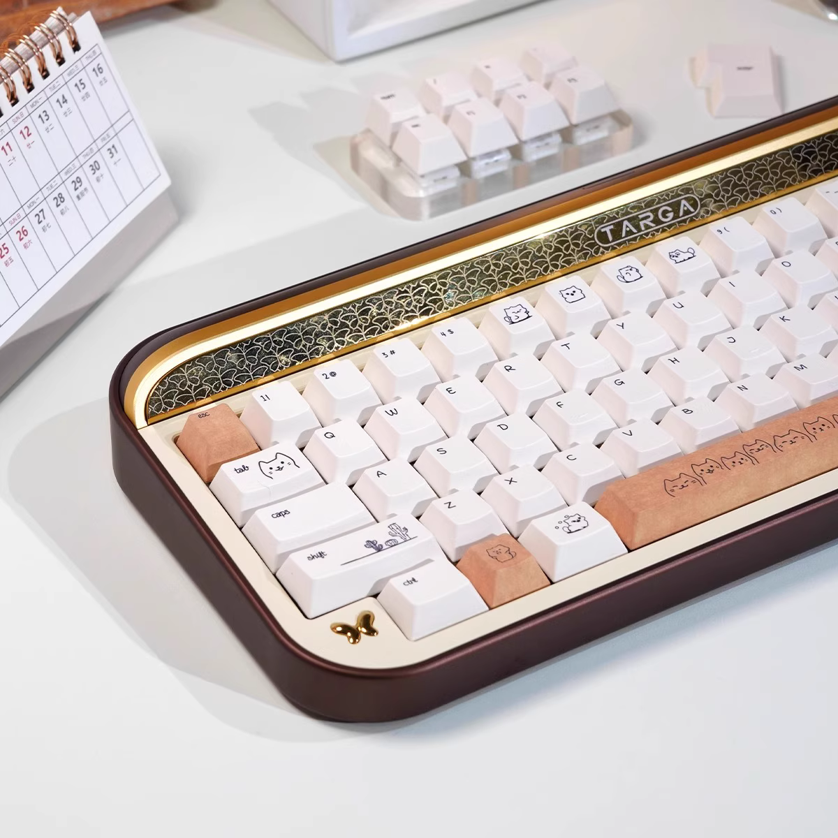 [In Stock] Dune Cat Dye Sublimation PBT Cherry Keycaps