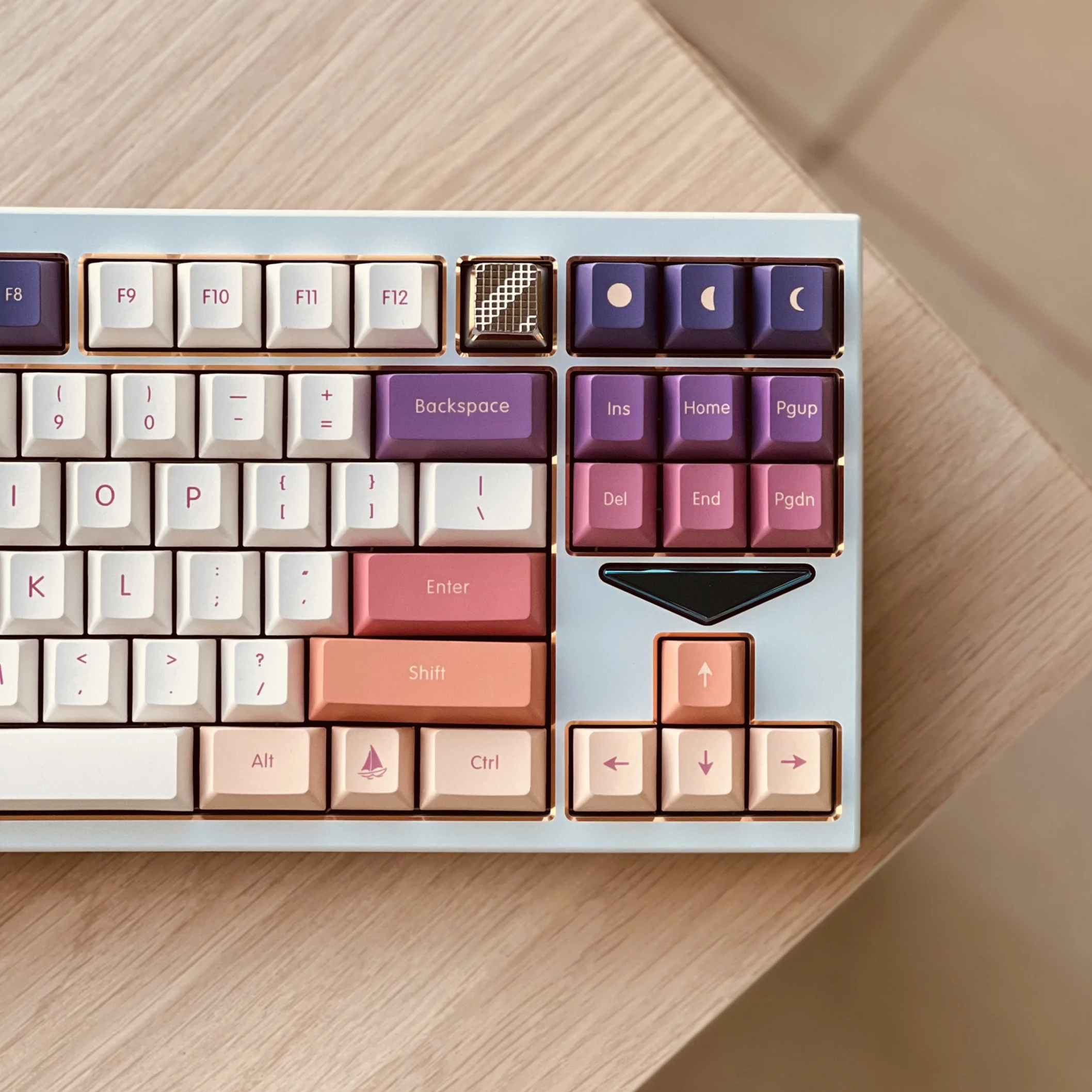 [In Stock] Carmine Cloud PBT Keycap Set