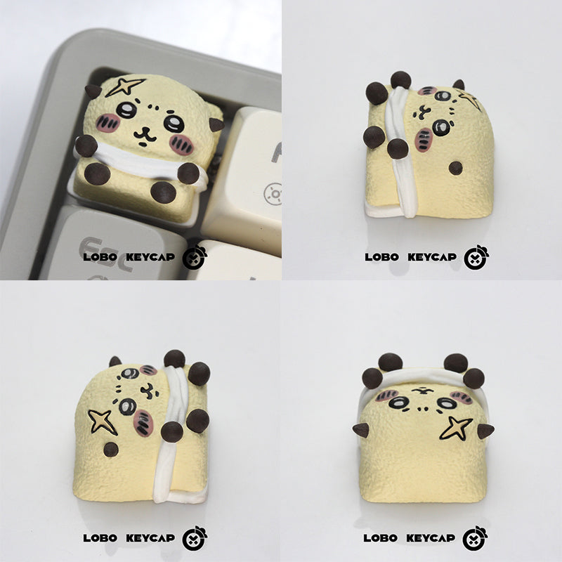 [In Stock] Chikawa Cute Resin Artisan Keycap