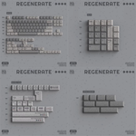 [In Stock] JKDK Regenerate Keycaps Set ,Cherry Profile ,PBT  ,Complete Set, 5-Side Dye Sublimation