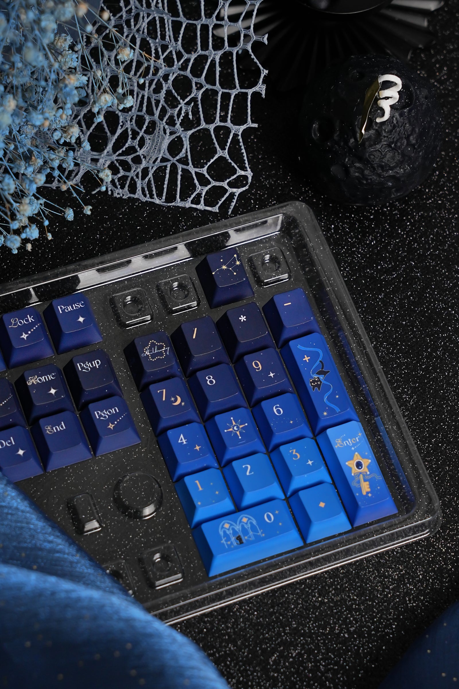 [In Stock] Starry Night Corridor PBT Cherry Keycaps