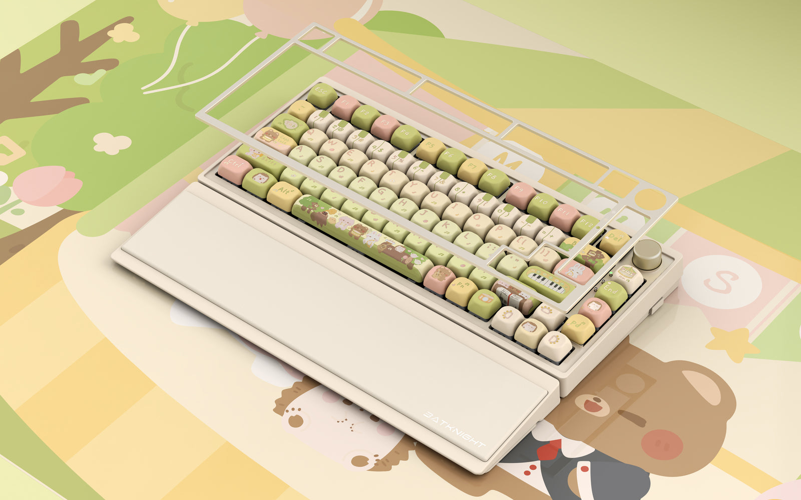 [In Stock] BK75 75% Pre-Built Mechanical Keyboard