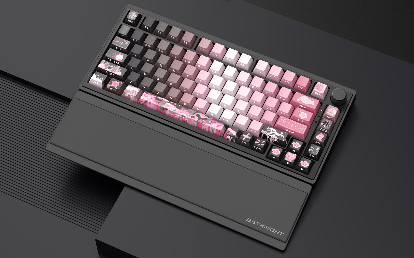 [In Stock] BK75 Tri-Mode Wireless Hot-Swappable RGB Pre-Built Mechanical Gaming Keyboard