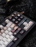 [In Stock] Twin Spline keycap Retro Red and Black Lovely Rabbit cherry Keycaps