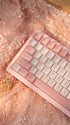 [In Stock] Hane Collection Pearlescent Translucent Dye Sublimation PC Cherry Profile Keycaps