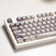 [In Stock] Peach Blossom OEM Profile Dye Sublimation PBT Shine Through Keycaps