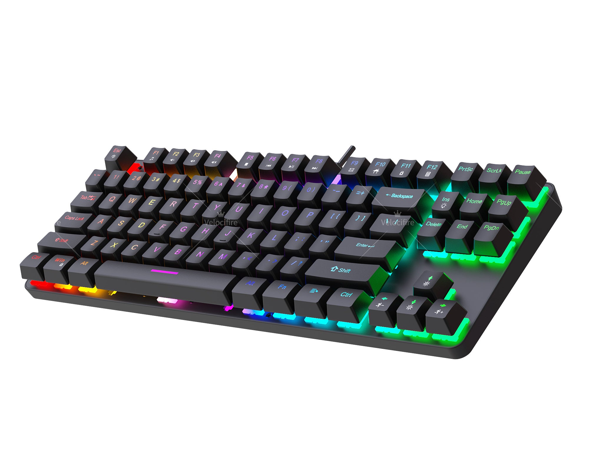 [In Stock] Zerodate K87 Full RGB Wired Mechanical Keyboard