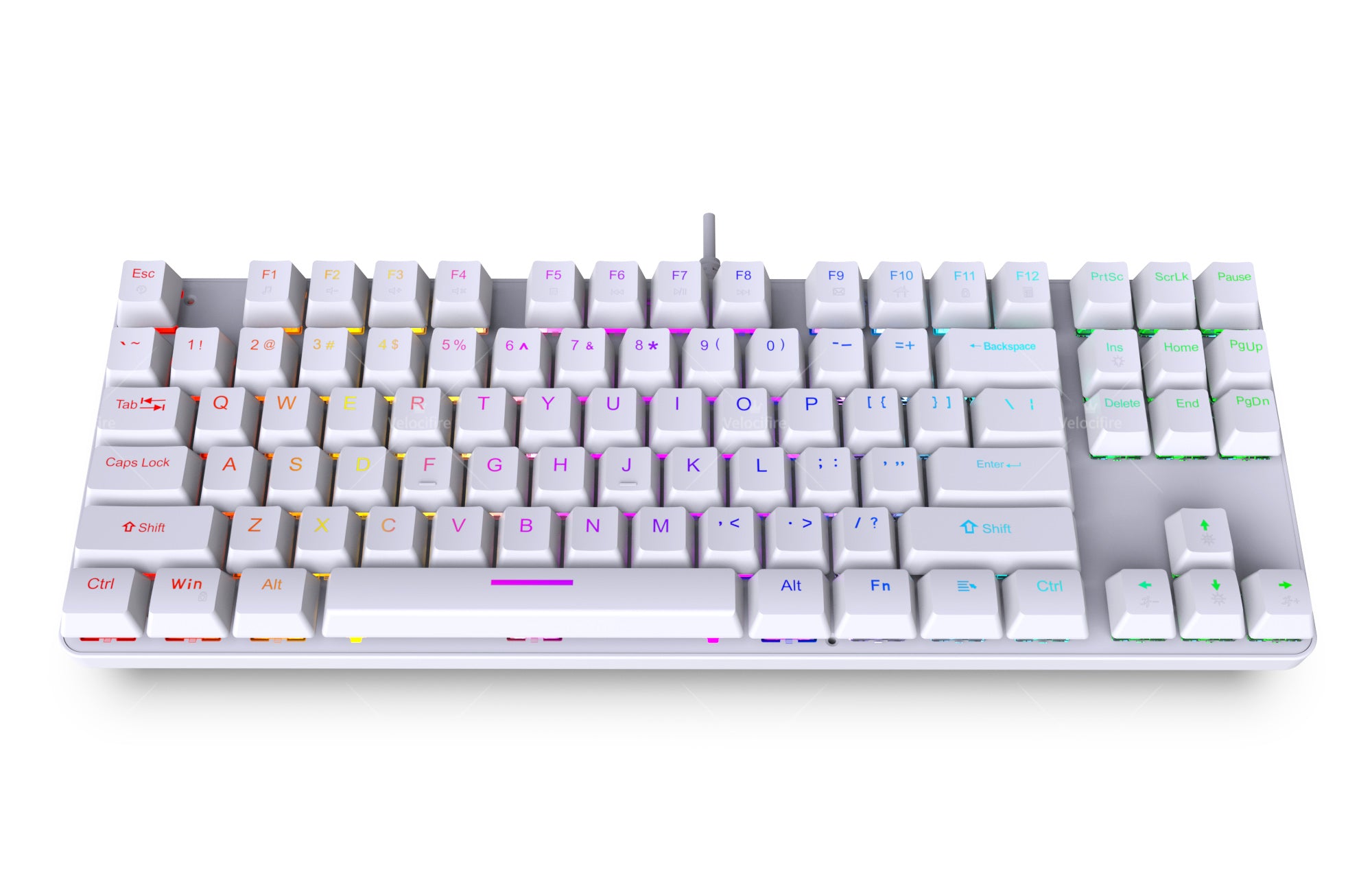 [In Stock] Zerodate K87 Full RGB Wired Mechanical Keyboard