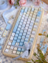 [In Stock] 70% Blue Dye Sublimation PBT Cherry Profile Keycaps