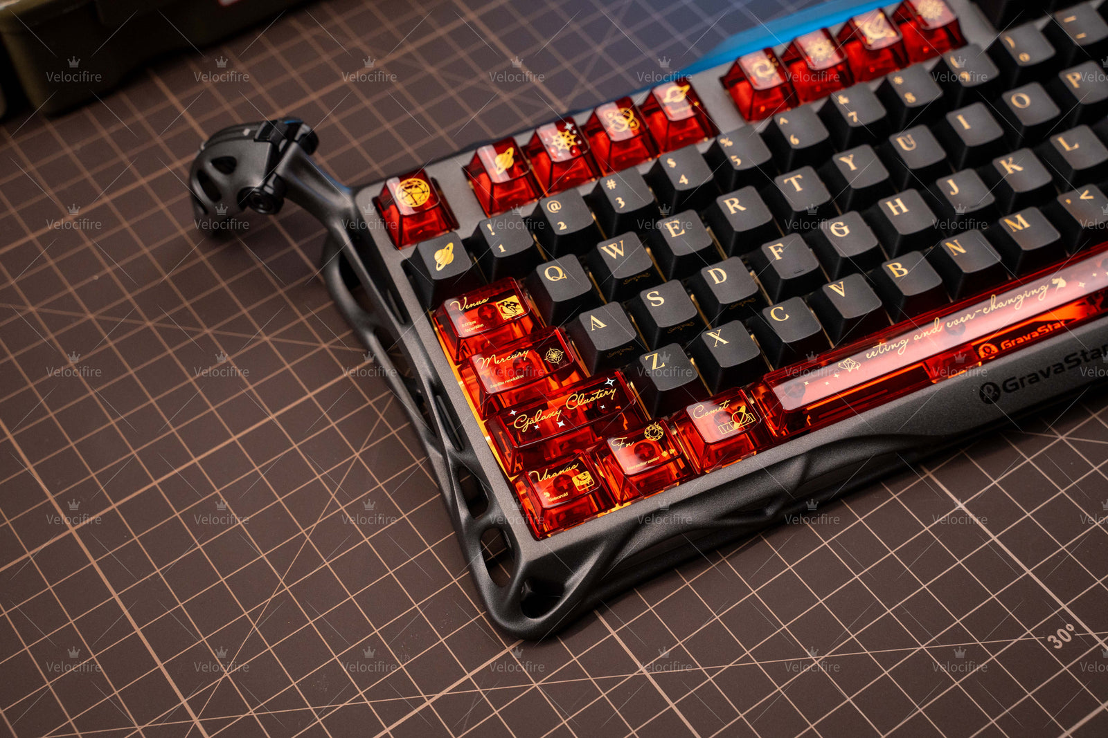 [In Stock] Solar System PBT/PC/Metal Cherry Profile Keycaps