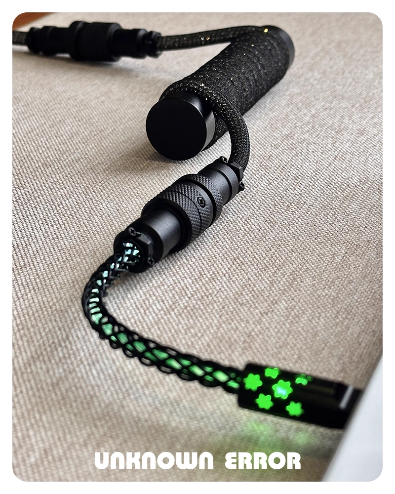 [In Stock] Z57 USB-C RGB Aviator Handmade Short Coiled Cable