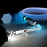 [In Stock] D29 Holiday-Single Crystal Copper Full Line Lighting White Blue Light Aviation Plug Keyboard Cable