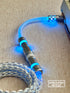 [In Stock] Blue Bird USB-C RGB Aviator Handmade Coiled Cable