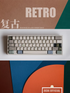 [In Stock] Retro  Cherry Profile Dye Sublimation PBT Keycaps