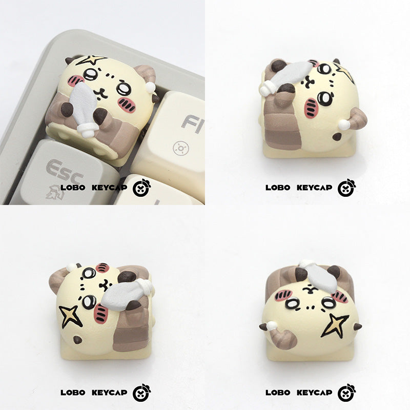 [In Stock] Chikawa Sleepwear Series Resin Artisan Keycap