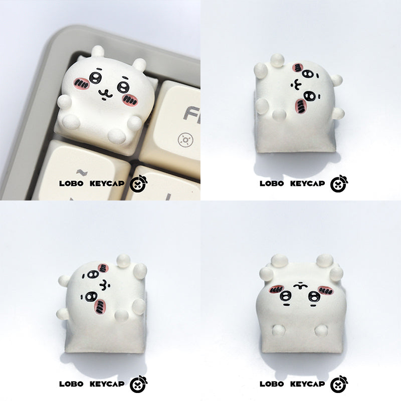 [In Stock] Chikawa Cute Resin Artisan Keycap