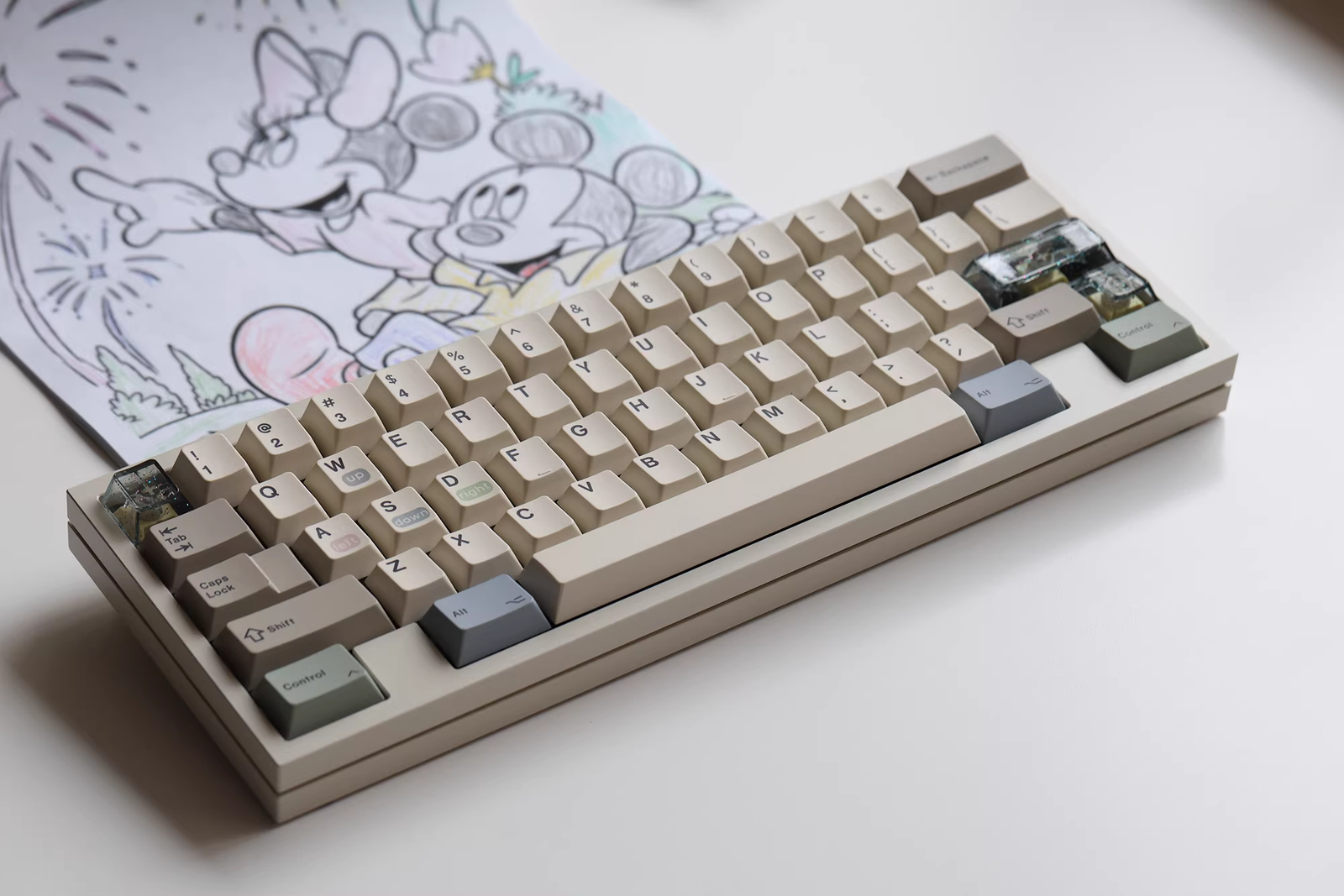 [In Stock] Retro  Cherry Profile Dye Sublimation PBT Keycaps
