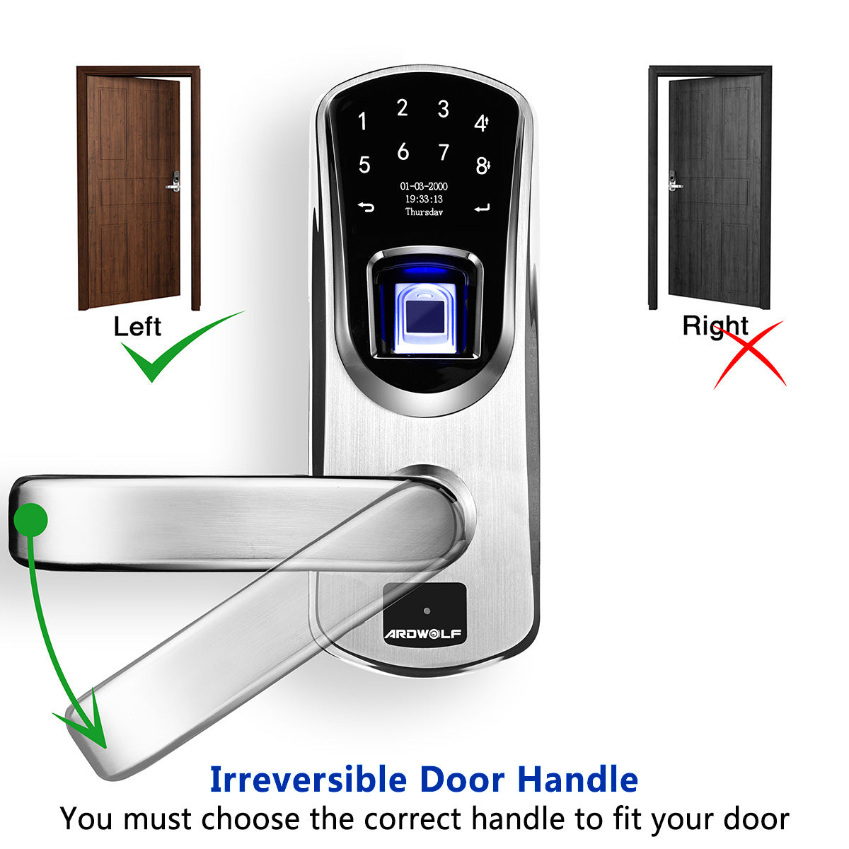 [In Stock] A60 Keyless Entry Smart Door Lock