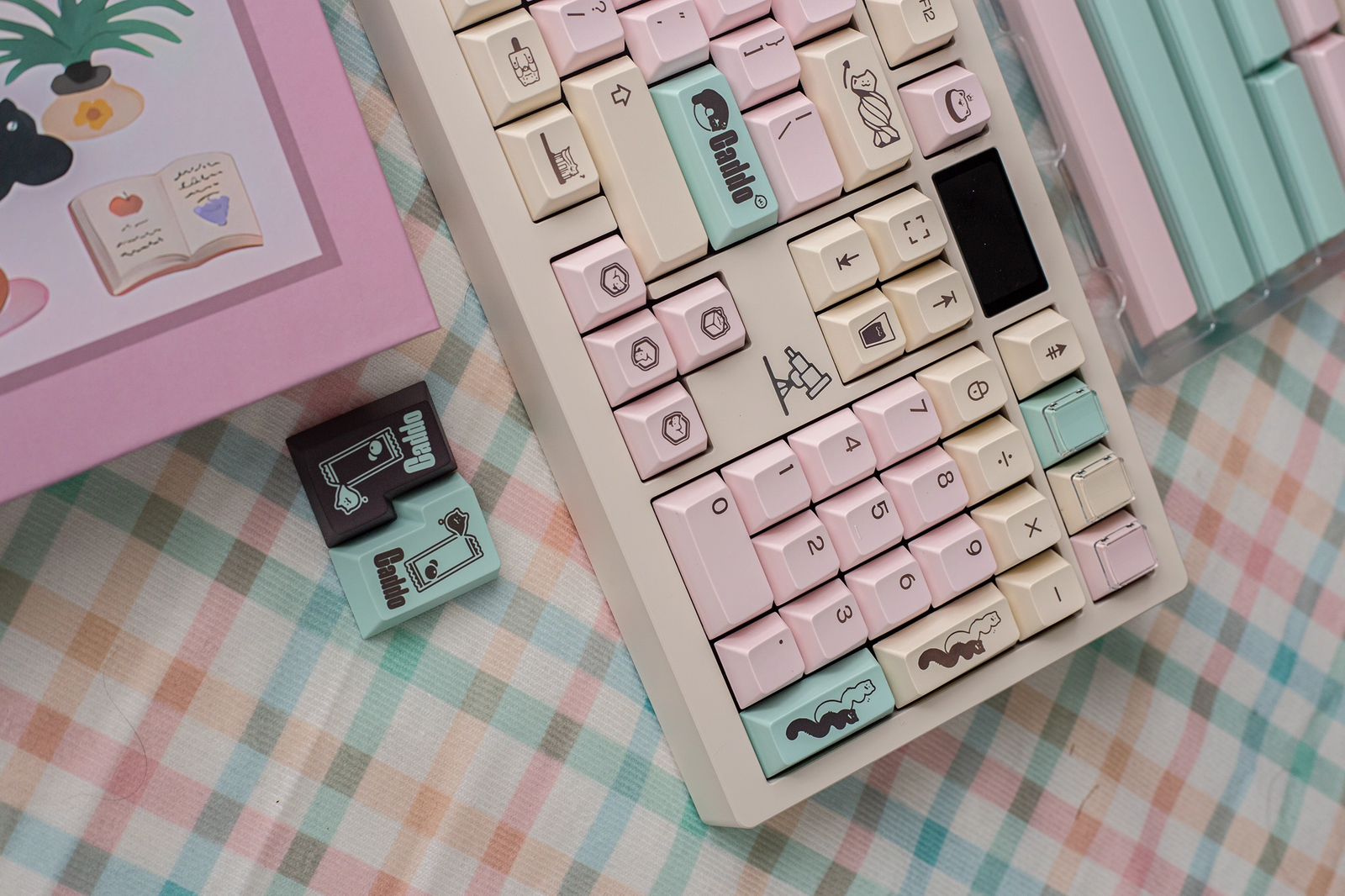 [In Stock] Caddo Cherry Profile Dye Sublimation PBT Keycaps