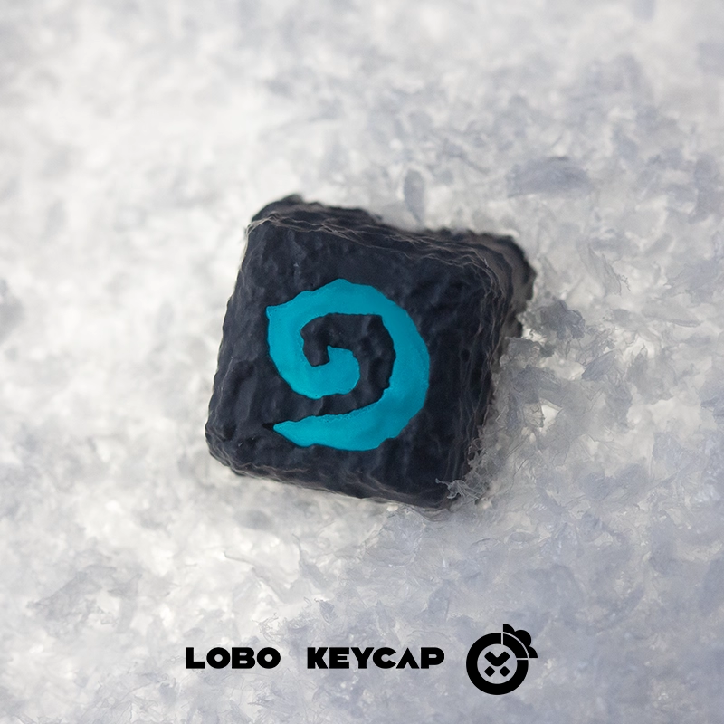 [In Stock] Hearthstone & World of Warcraft Translucent Resin Artisan Keycap