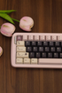 DuCato Cat-Themed PBT Keycaps Set – Cherry Profile, Dye Sublimation, Cute Desk Setup Mechanical Keyboard Keycaps