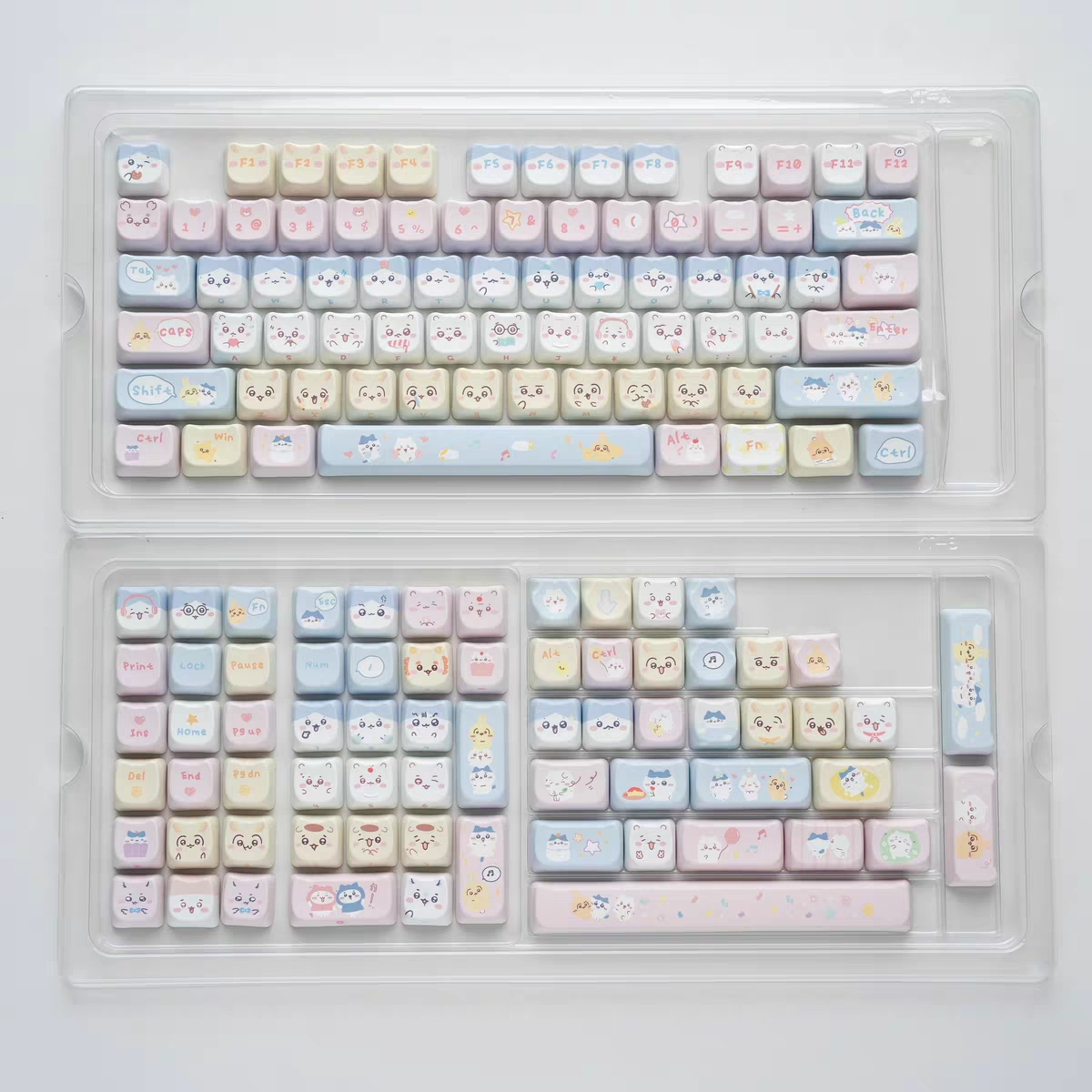[In Stock] Chikawa Dye Sublimation PBT MAO Profile Keycaps