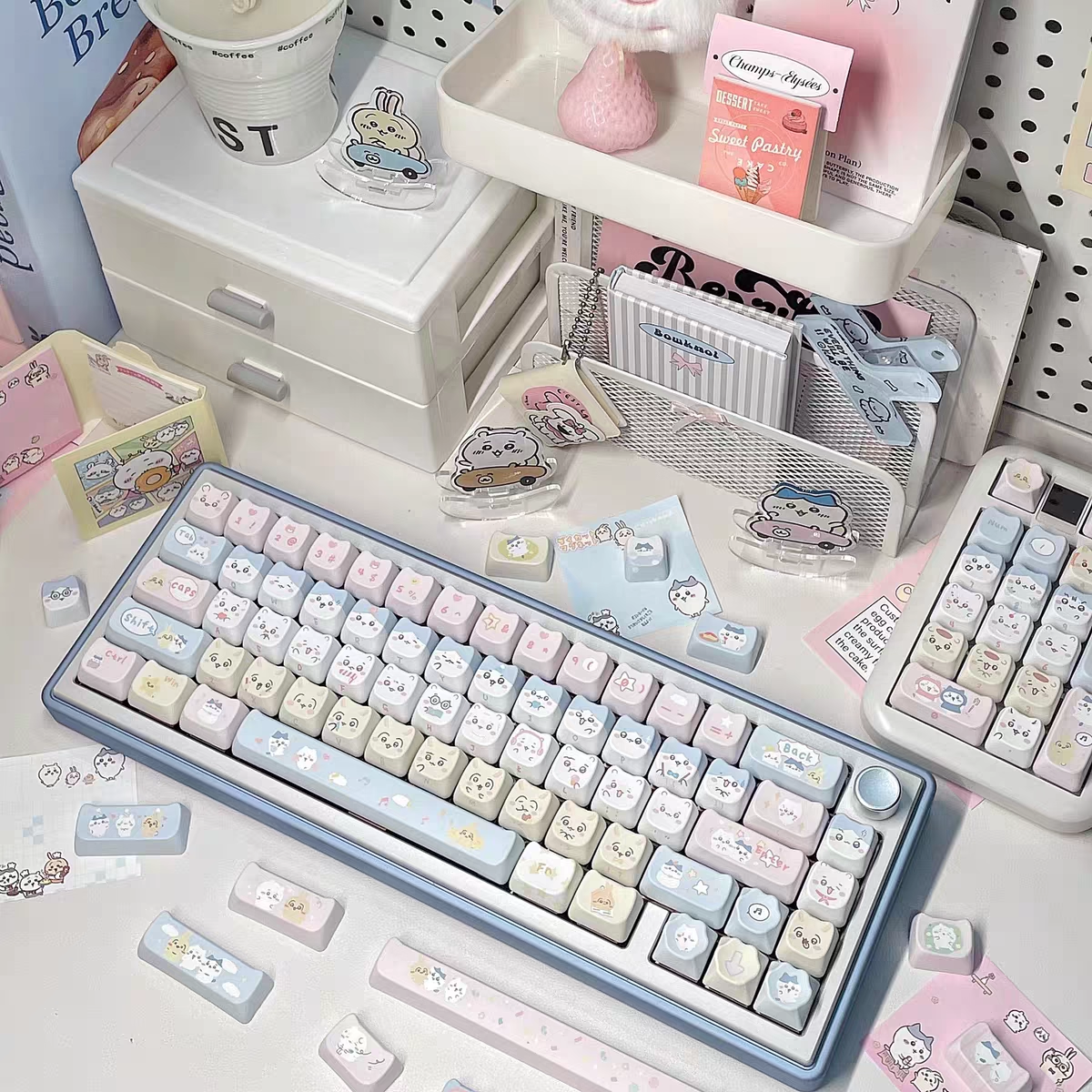 [In Stock] Chikawa Dye Sublimation PBT MAO Profile Keycaps
