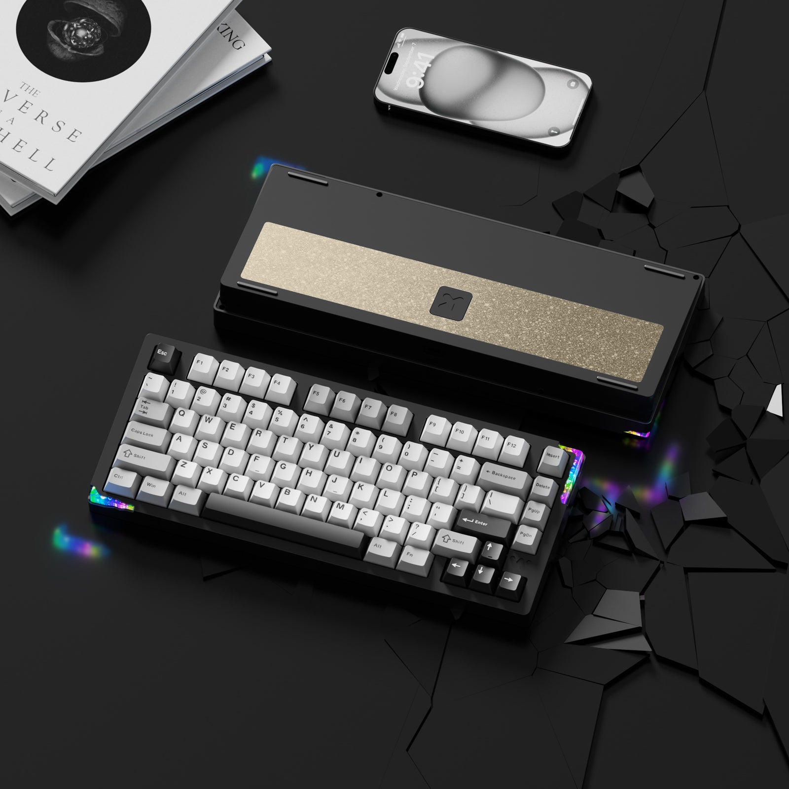 [In Stock] Weikav Stars75 75% Pre-Built Aluminum Mechanical Keyboard ...