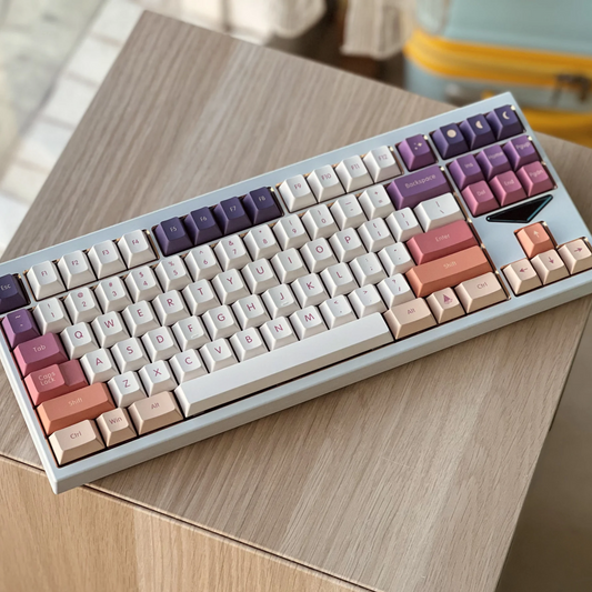 [In-Stock] Carmine Cloud PBT Cherry Keycaps Set (Free Shipping To Some Countries)