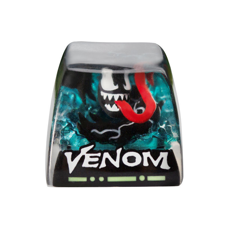 [In Stock] Venom Light-Through Handmade Resin Artisan Keycap