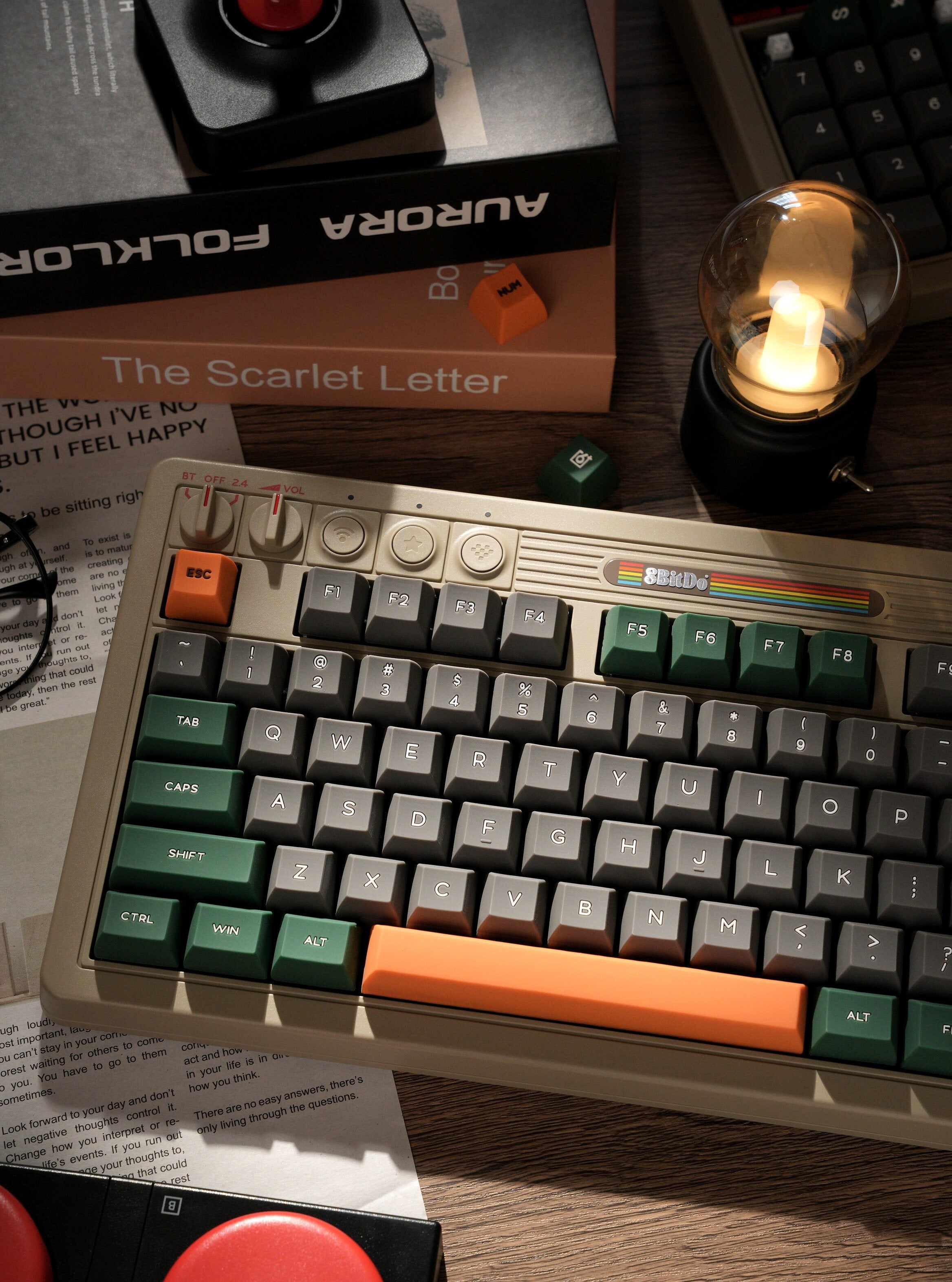 [In Stock] Senyu Retro Style GK2 Profile Silicone Keycaps