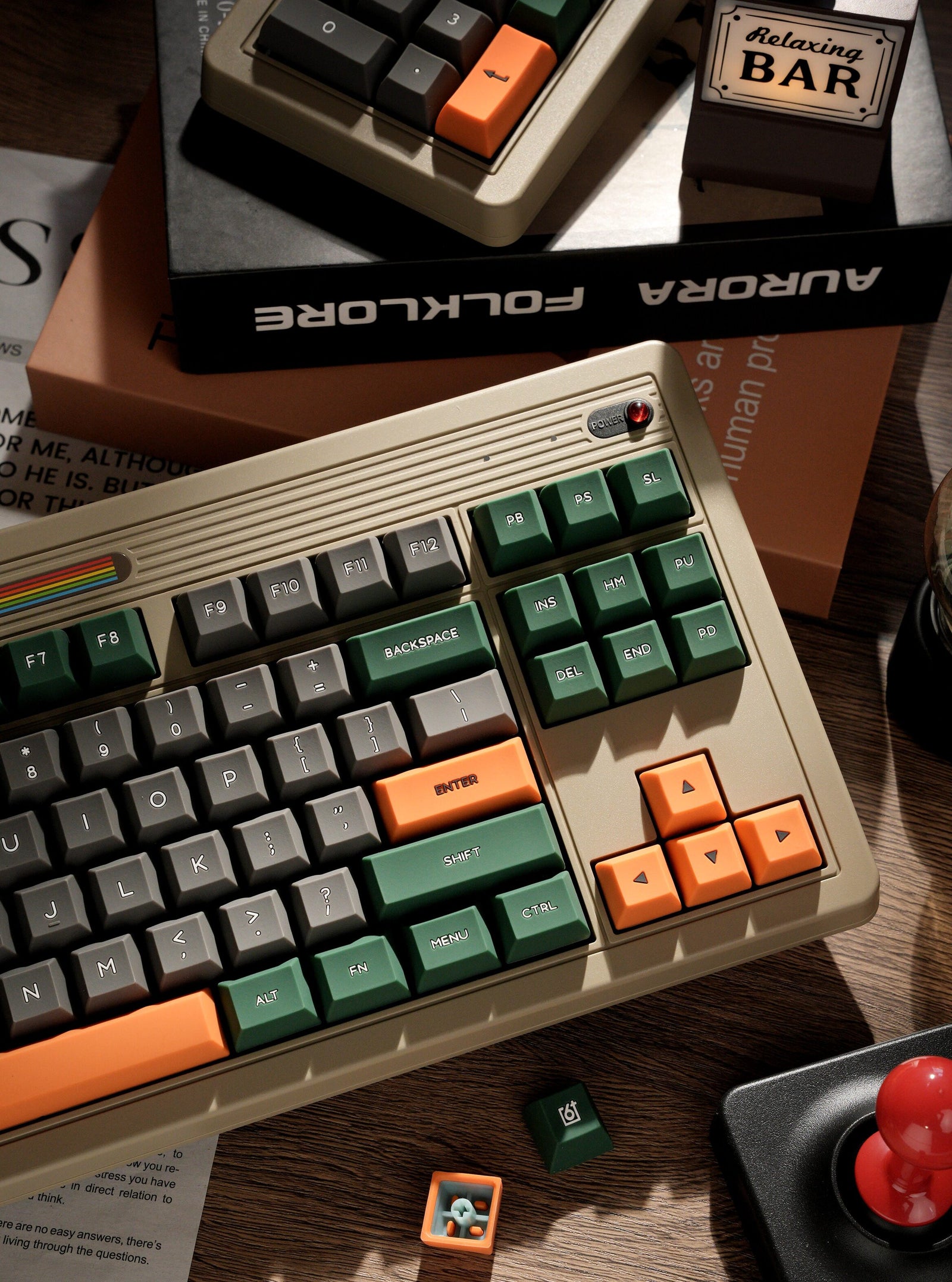 [In Stock] Senyu Retro Style GK2 Profile Silicone Keycaps