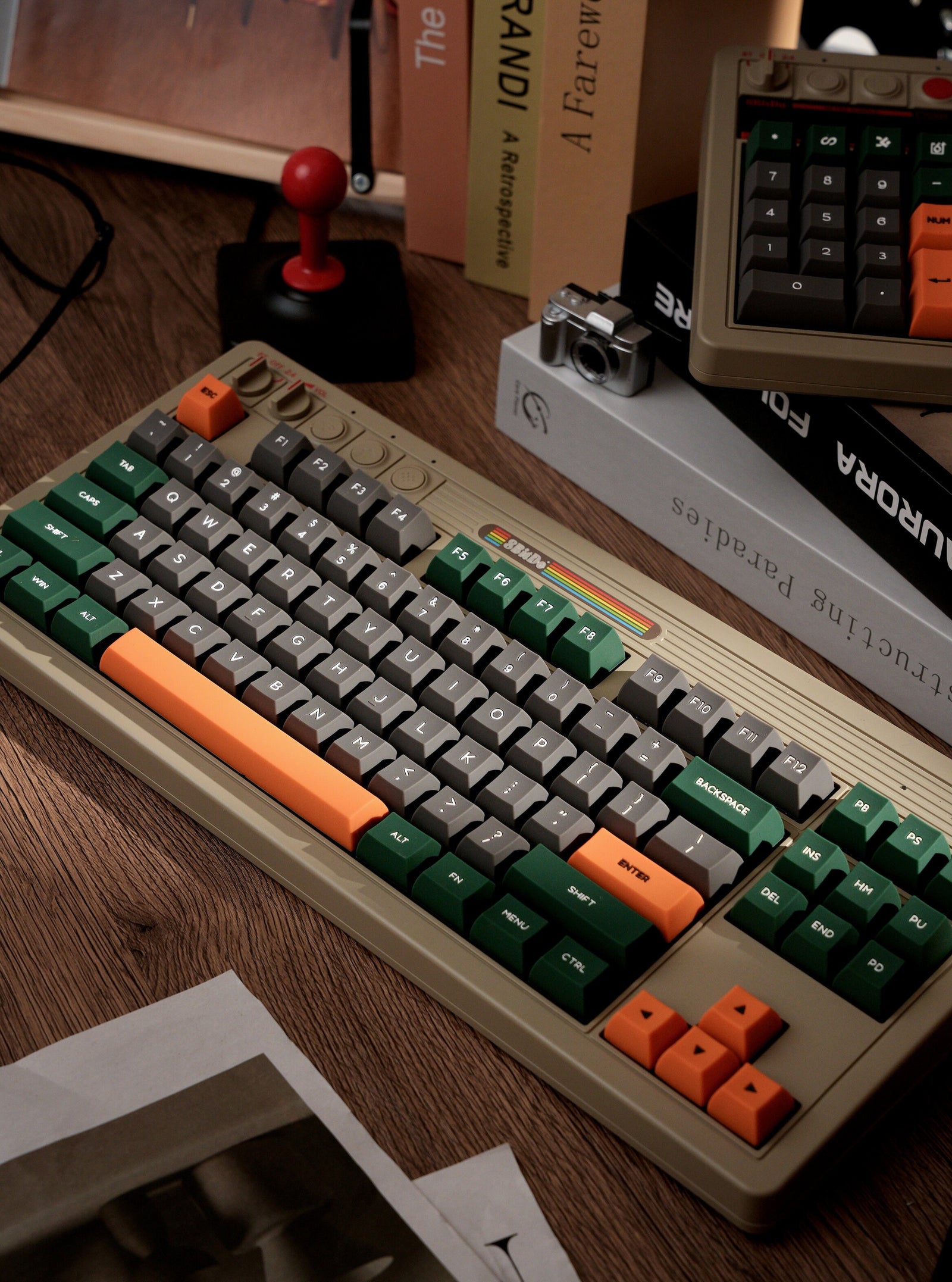 [In Stock] Senyu Retro Style GK2 Profile Silicone Keycaps