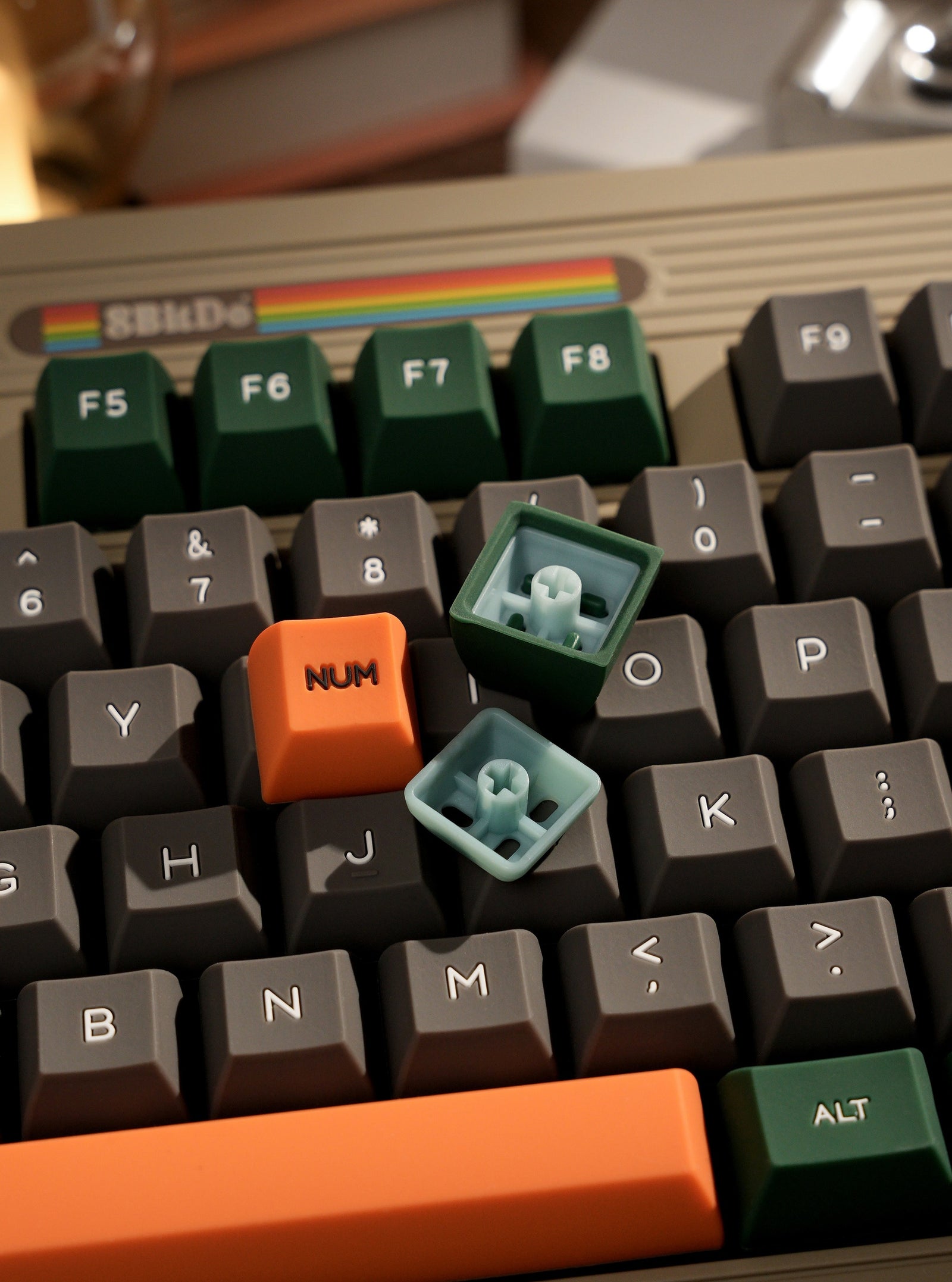 [In Stock] Senyu Retro Style GK2 Profile Silicone Keycaps