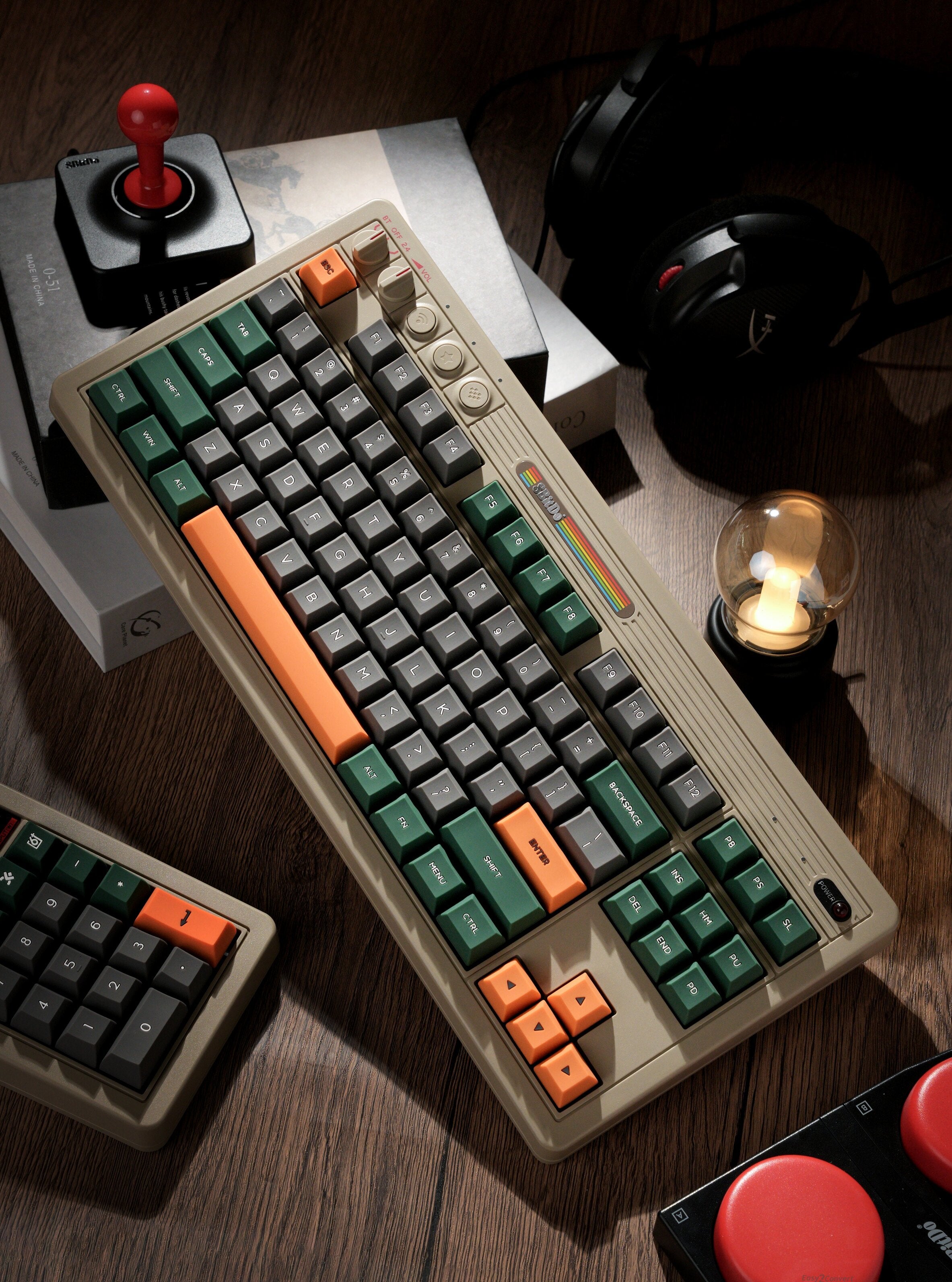 [In Stock] Senyu Retro Style GK2 Profile Silicone Keycaps