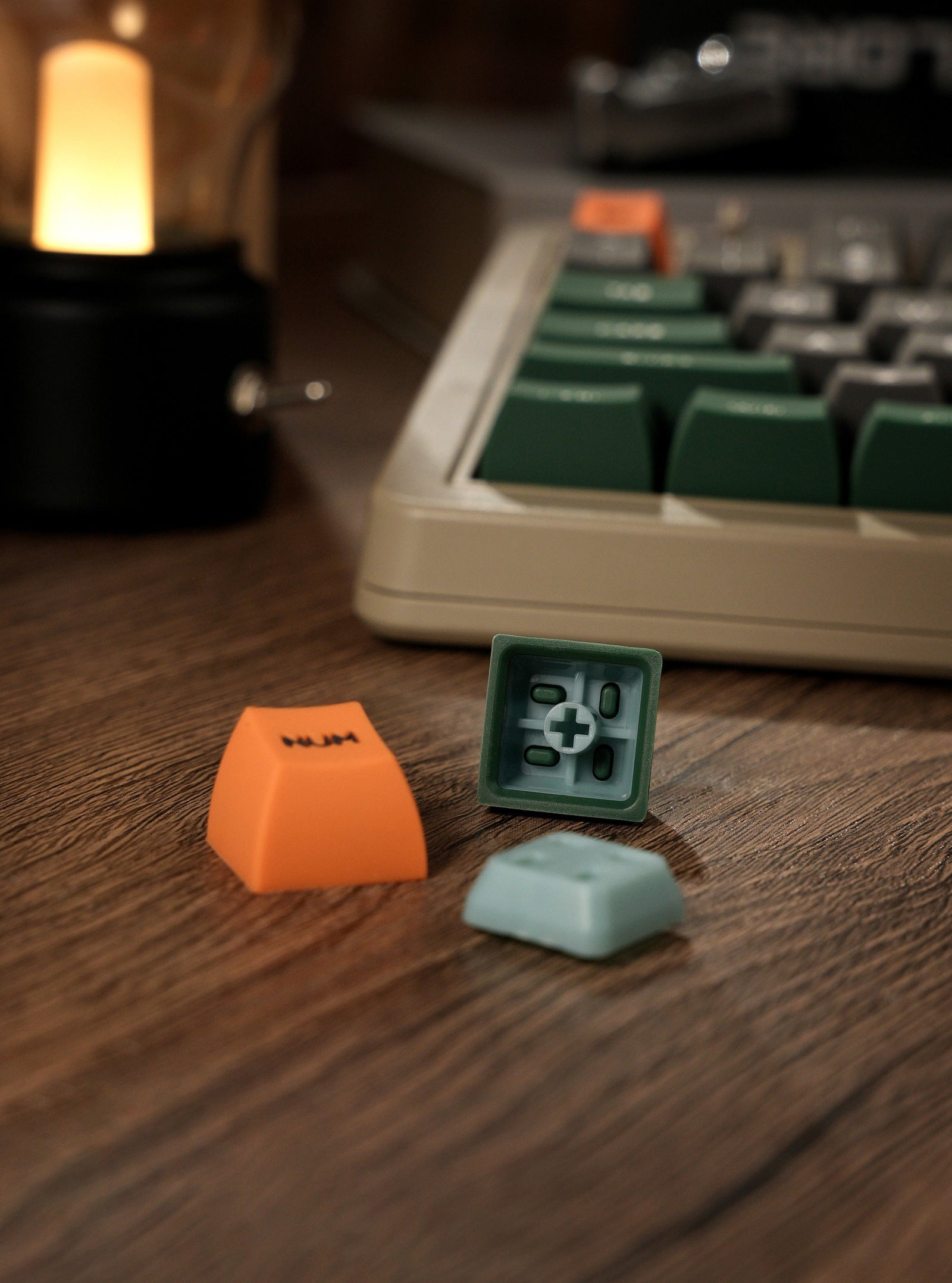 [In Stock] Senyu Retro Style GK2 Profile Silicone Keycaps