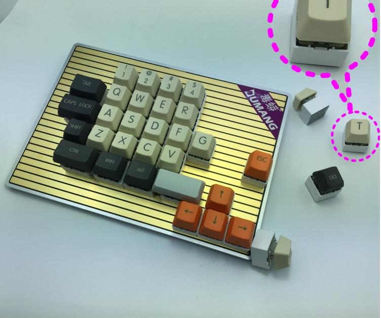 [In Stock] Dumang Dk6 Modular Pre-Built Mechanical Gaming Keyboard