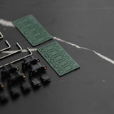 M-ONE V2 SCREW IN STABILIZERS ONLY FOR 1.2MM PCB FOR MECHANICAL KEYBOARD 2U 6.25U 7U (FREE SHIPPING)